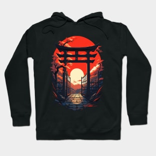 Japanese Red Gate Hoodie